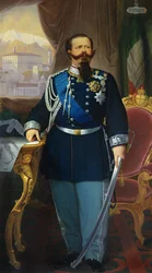 Porträt von Viktor Emanuel II. (1820-78), König von Sardinien und Italien, 1866